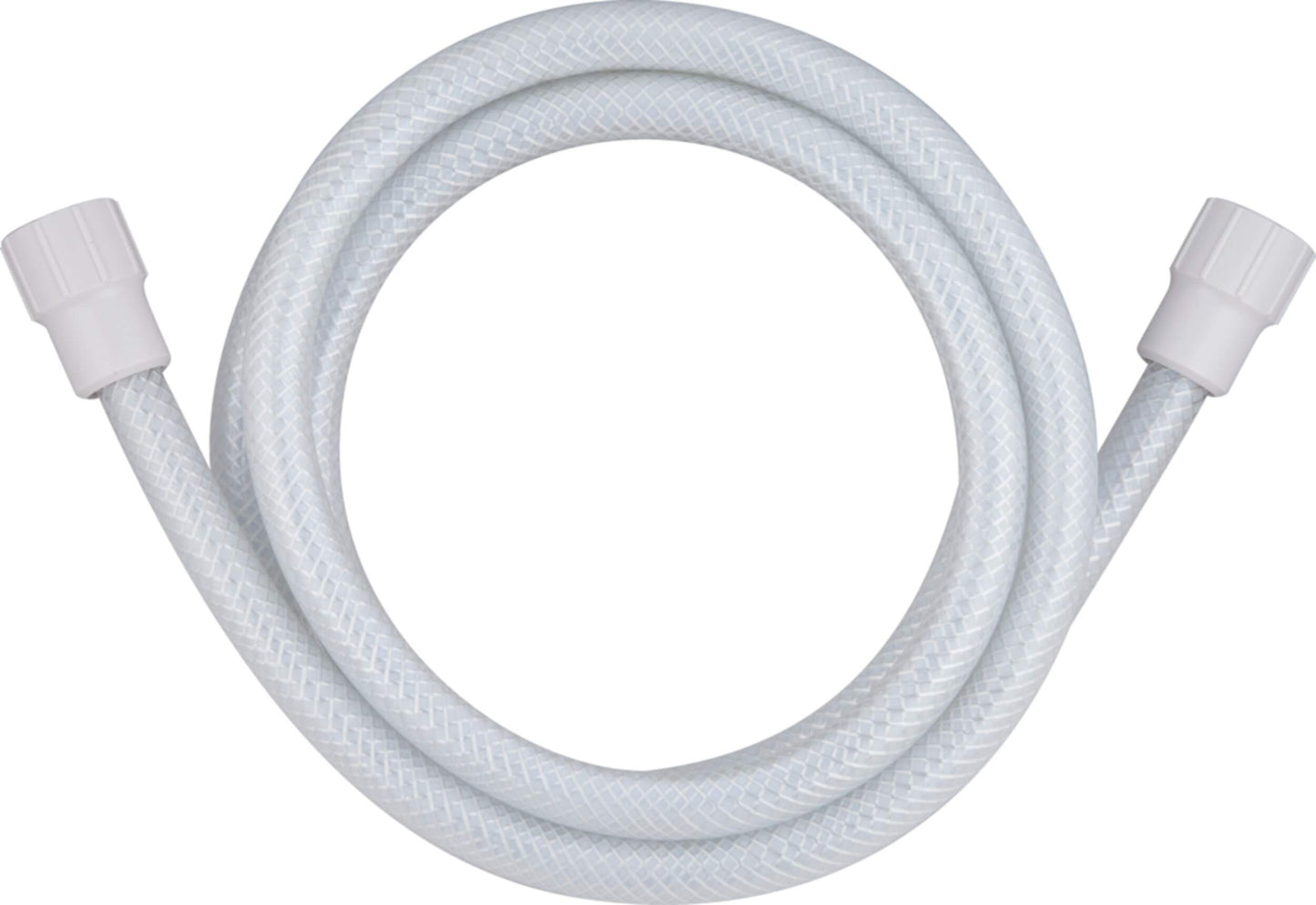 Tangle-Free Shower Hose For Handheld Shower Head, White, 72-in