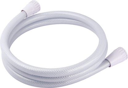 Tangle-Free Shower Hose For Handheld Shower Head, White, 72-in